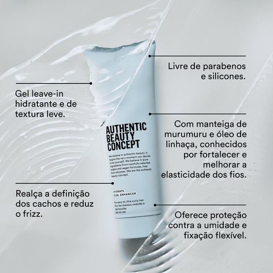 Gel Modelador Authentic Beauty Hydrate Curl Enhancer